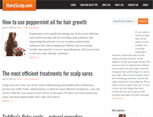 Tablet Screenshot of hairyscalp.com